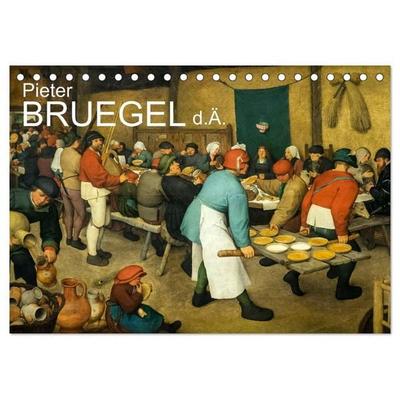 Pieter Bruegel d.Ä. (Tischkalender 2027 DIN A5 quer), CALVENDO Monatskalender