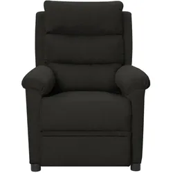 vidaXL Relaxsessel Elektrisch Schwarz Stoff