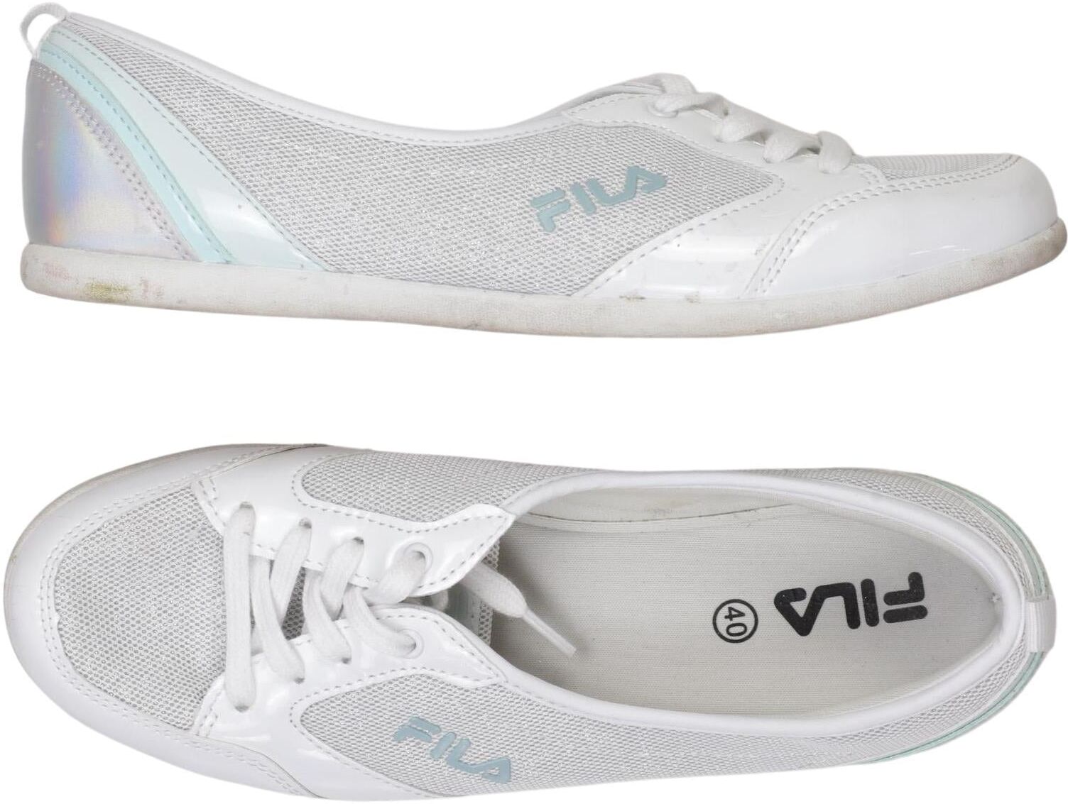 Fila Damen Halbschuh, Mehrfarbig, Gr. EU 40, Kunstleder - Second Hand