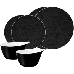 BASIC-SET Life Fashion Glamorous Black 6-tlg.