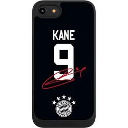 Nivocase Handyhülle für Apple iPhone 7 Hülle NIVOpure Case Schwarz FC Bayern München Trikot Harry Kane (Apple iPhone 7), Smartphone Hülle, Schwarz