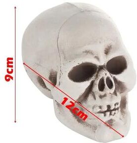 Uplift Picks Realistic Hanging Halloween Skeleton And Skull Decoration 9x10x12.5cm
