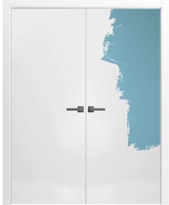 SARTODOORS Planum 0010 Primed Wood Interior Double Doors