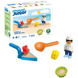playmobil Spielset JUNIOR 72005, ab 1 Jahr, Sand-Bäckerei, 7 Teile