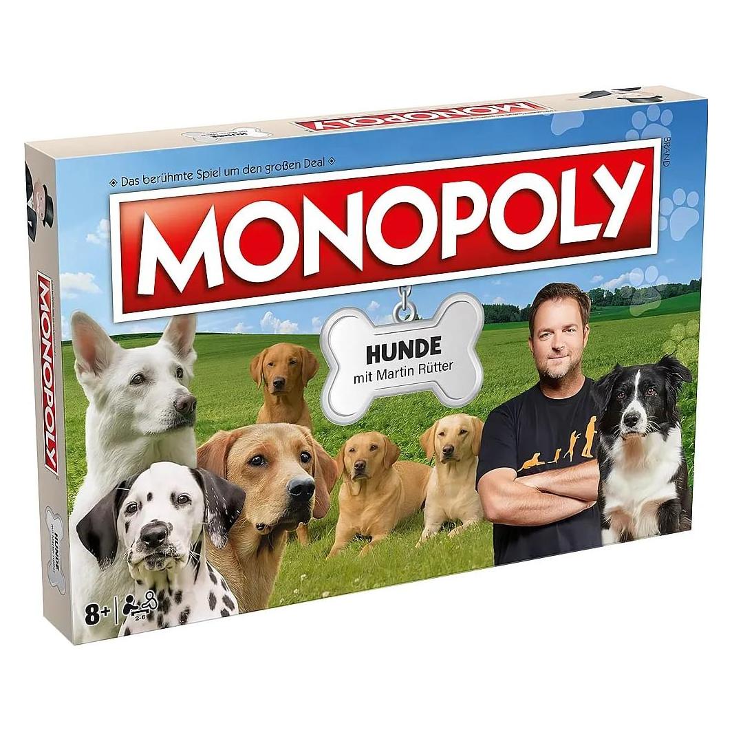 Winning Moves Monopoly Hunde (Deutsch, 2 - 6 Spieler) (WIN04855)