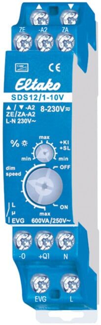 Eltako Steuerdimmschalter 1-10V,f.EVGs SDS12/1-10V (21100800)