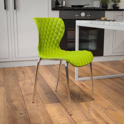 Flash Furniture 4 Pack Contemporary Design Plastic Stack Chair