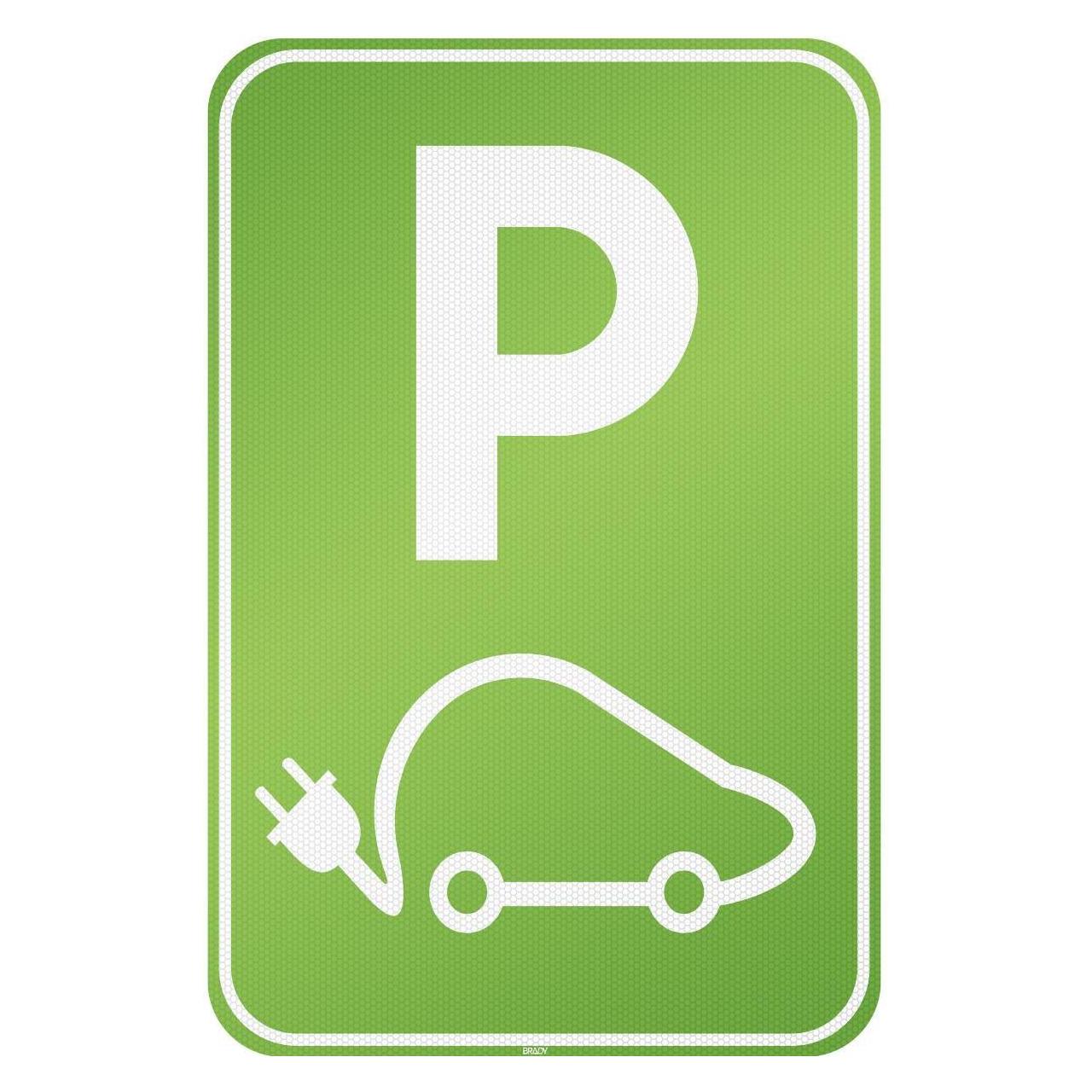 Brady Electrical Vehicle Parking (I/EVP9/RFL-390X590-1)