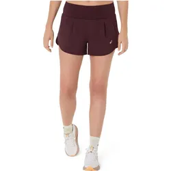 ASICS, Damen, Sporthose, Strasse 3.5 Kurz (S), Rot, Violett