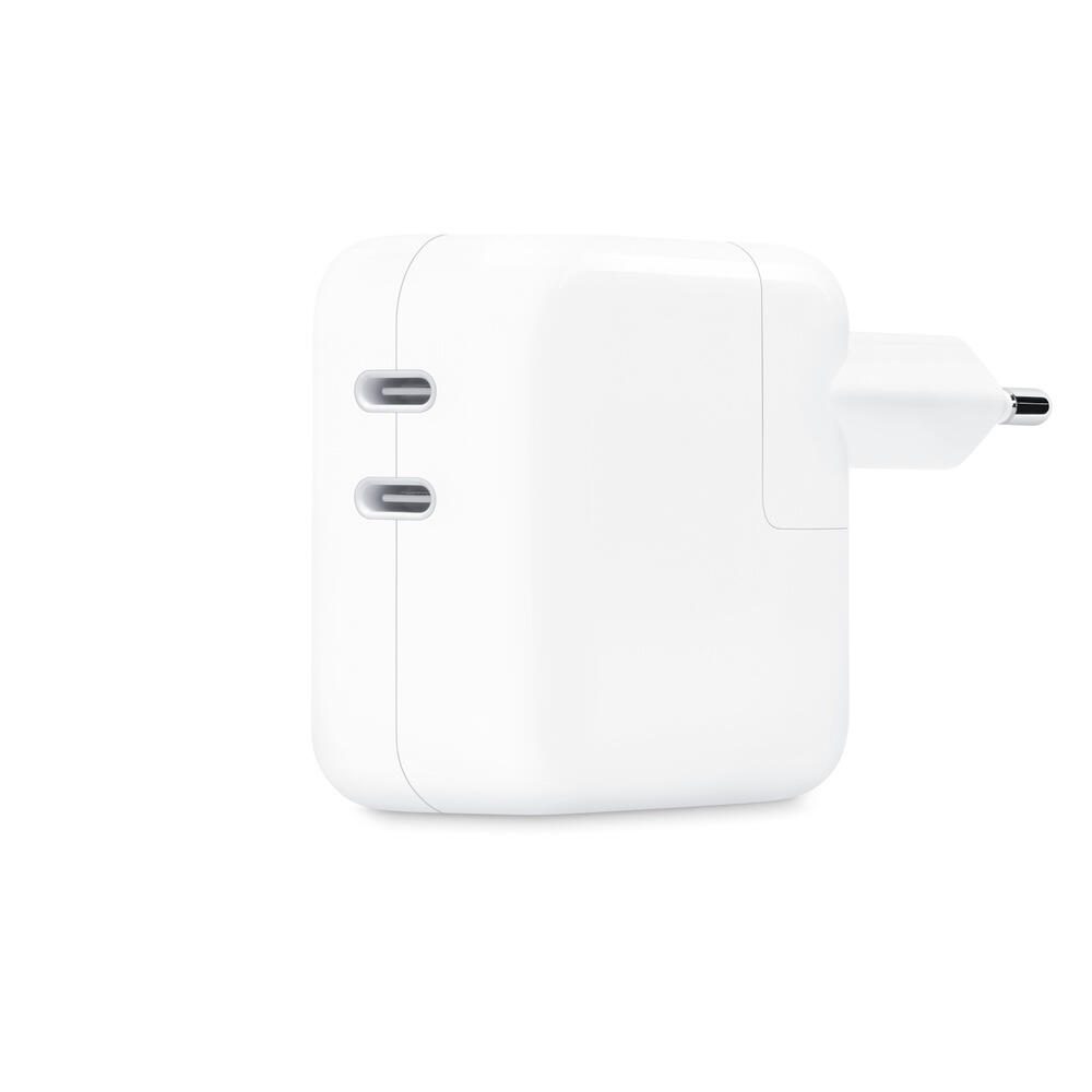 Apple 35W 2x USB-C Ladegerät, weiß MW2K3ZM/A