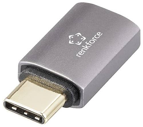 Renkforce USB4, USB-C Adapter [1x USB-C Stecker - 1x USB-C Buchse] RF-3778880 8K UHD