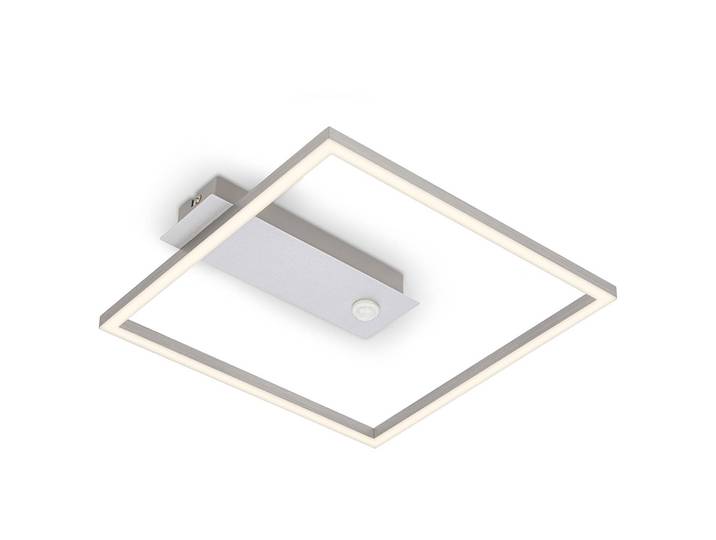 Plafonnier LED Figa Sensor 1 ampoule 30 x 5 x 32cm Argenté/Argenté Aluminium thermopoudré Polypropylène LED Module LED
