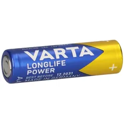 20x Varta 4906 Longlife Power AA im 4er Blister Mignon