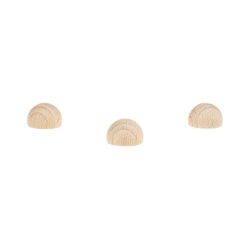 Halmakegel.com Halbkugeln - 16mm - natur 257293