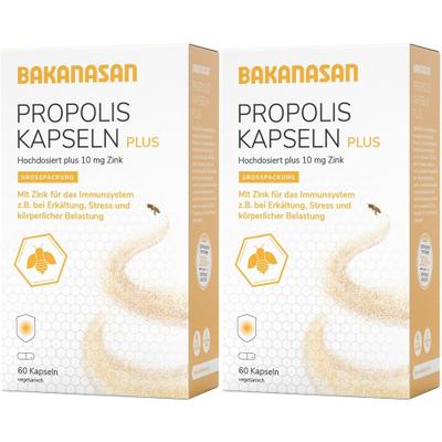 Bakanasan Propolis Kapseln plus 2x 2x60 St