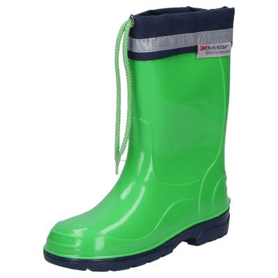 Gummistiefel BOCKSTIEGEL "Kim", Mädchen, Gr. 21, grün, Obermaterial: 100% PVC PVC., Schuhe Gummistiefel