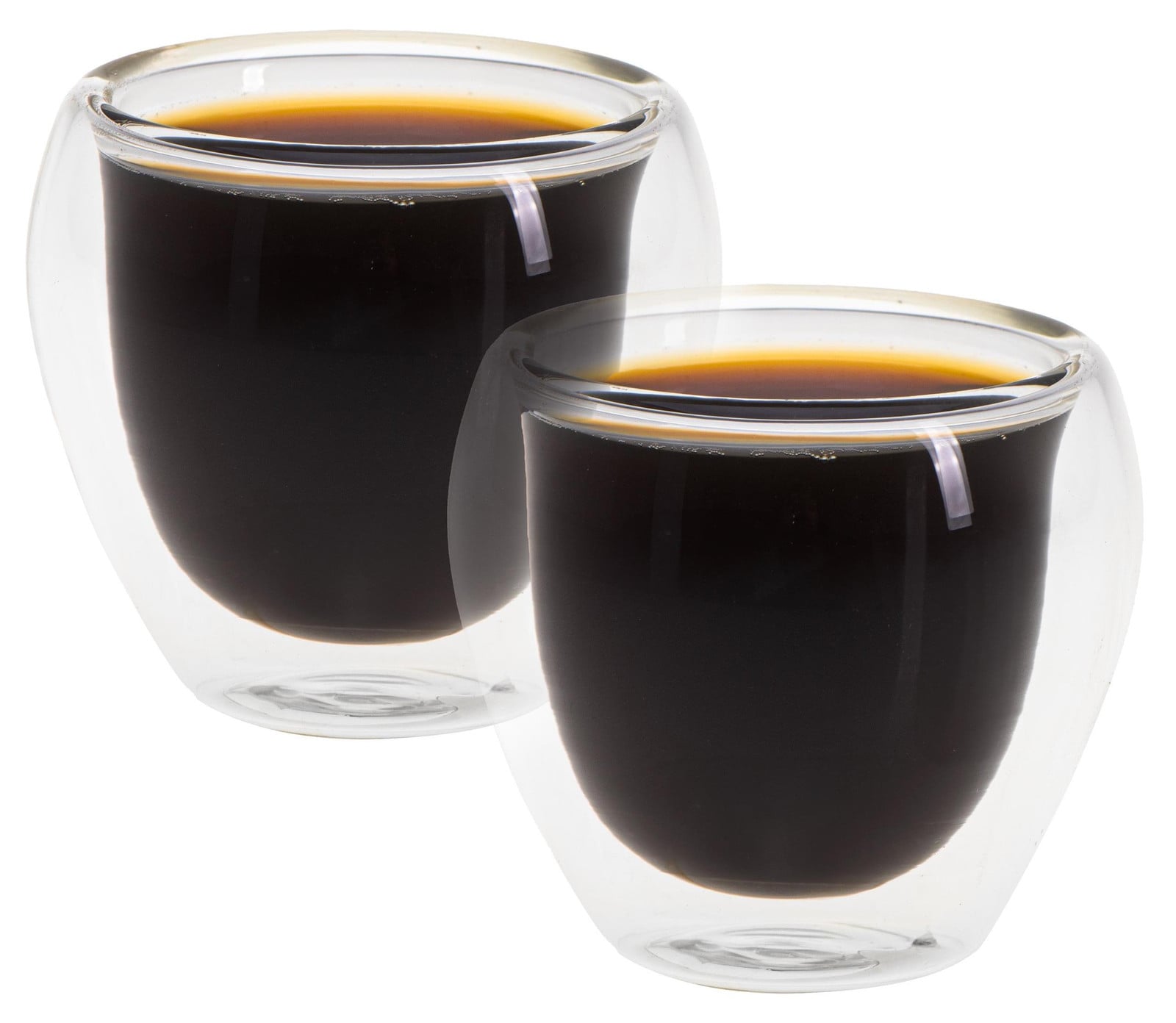 Adler espressokopjes set, dubbelwandig, 72,7 ml