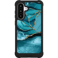 Nivocase Hülle für Samsung Galaxy A56 5G Stossfeste Handyhülle NIVOmax Case Schwarz Edelstein Glitzer Look (Samsung Galaxy A56 5G), Smartphone Hülle, Schwarz