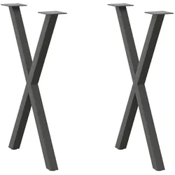 vidaXL, Tischbeine + Tischgestell, Nakonon