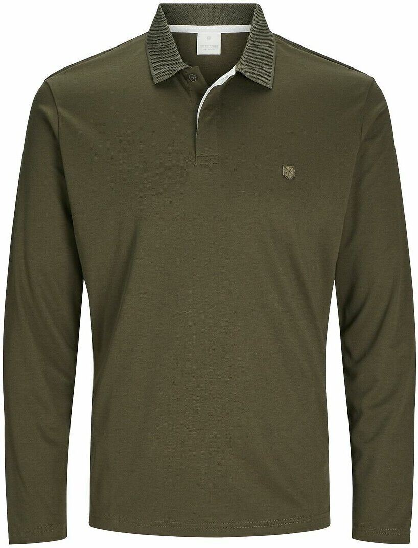 JACK & JONES Polo manches longues droit