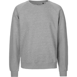Neutral Unisex Bio Raglan Sweater Sweatshirt O63001 sport grey L