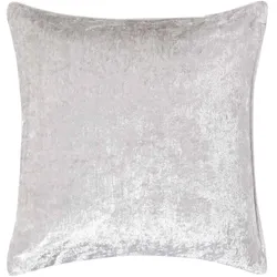 KISSENHÜLLE Pannesamt champagner 45/45 cm