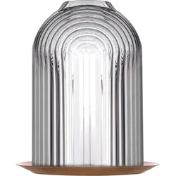 Ilo Klassischer Kerzenhalter 28 cm mit Untersetzer
