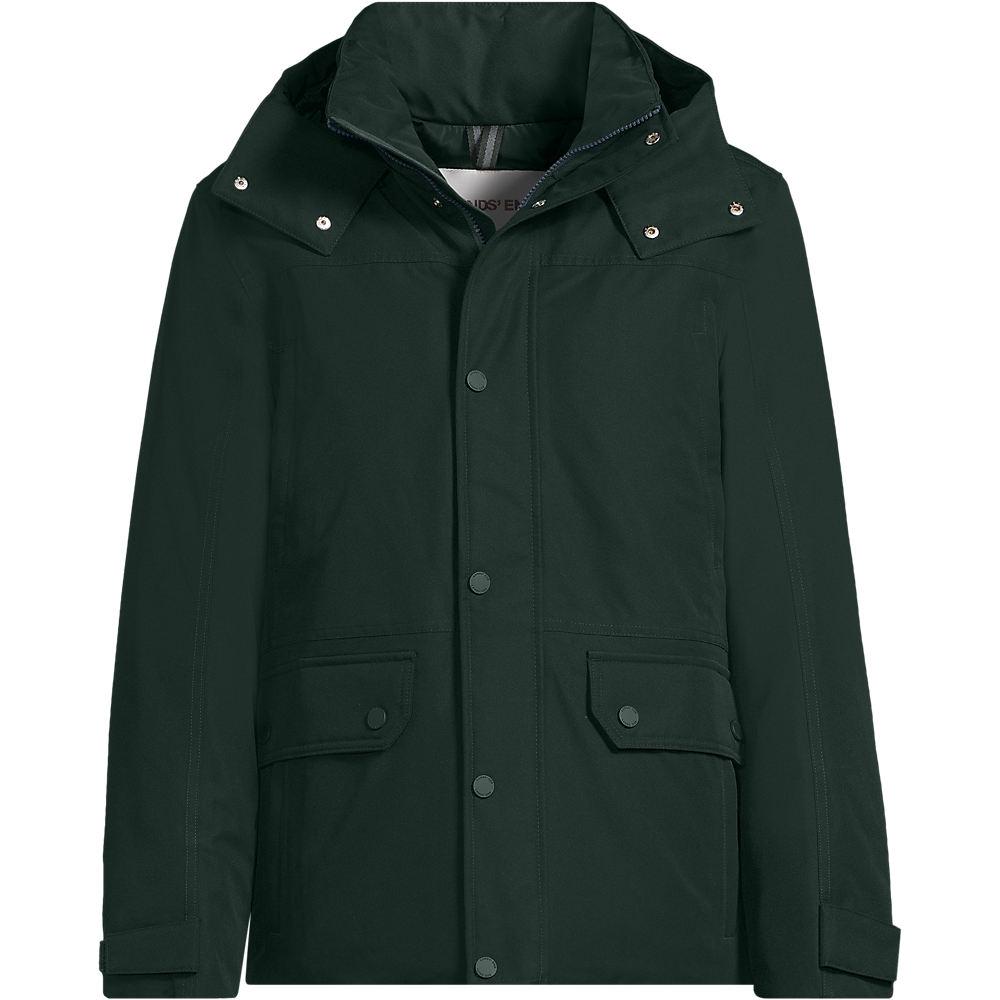 EXPEDITION Daunenjacke, Herren, size: regular, Grün, Polyester/Nylon/Daunen, by Lands' End