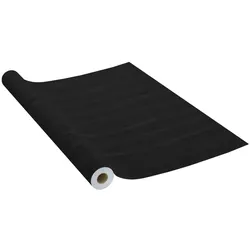 vidaXL Möbelfolie Selbstklebend Dunkles Holz 500x90 cm PVC