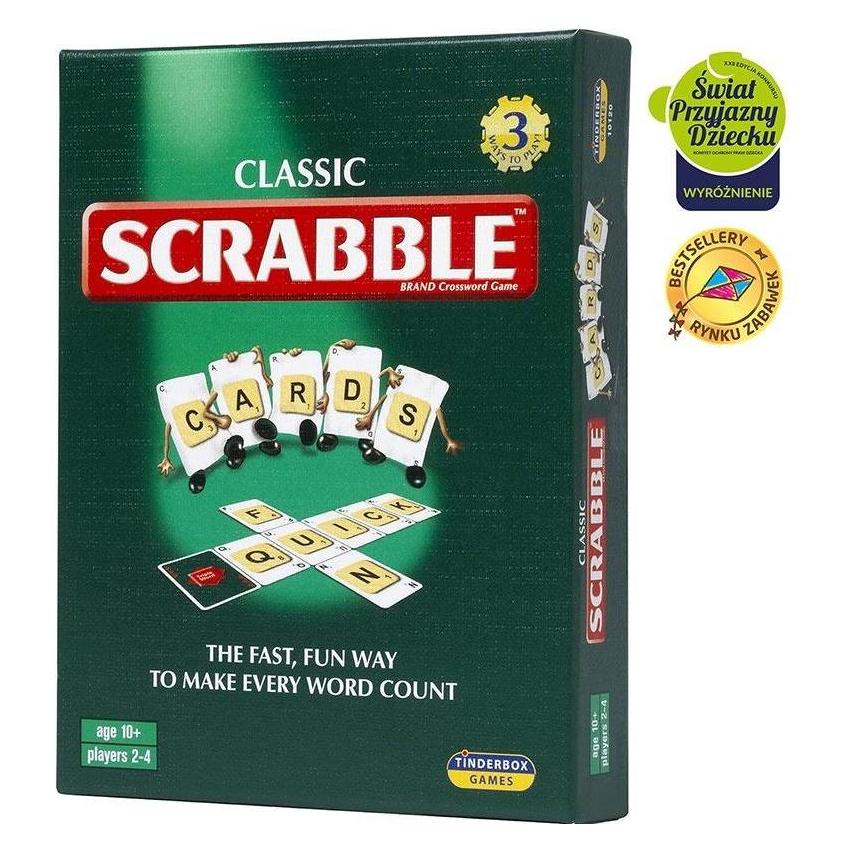 Piatnik Scrabble-Karten, englische Version (Englisch, 2 - 4 Spieler) (10930)