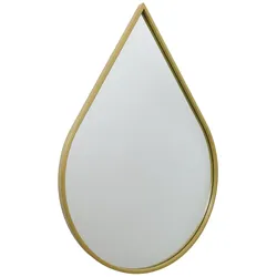 Fragix Boston Spiegel tropfen - Gold - Metall - 80x50