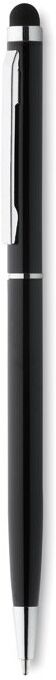 Stylo-stylet publicitaire NEILO TOUCH noir