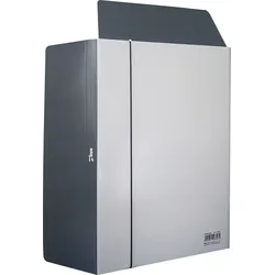RNK Sammelmappe A4 -friendly grey- Karton 350 g/qm Packung mit 3 Stück