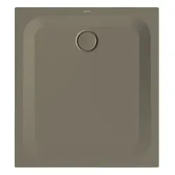 Bette BetteUltra Duschwanne 1660-404PLUS 100x90x2,5cm, Glasur, graphite