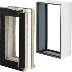 Hager L69709016 Längenanpassstück zu FWK 90 Funktionserhalt E90/E30 100x260mm verkehrsweiß