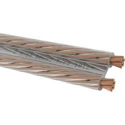 Oehlbach D1C315 Lautsprecherkabel 2 x 10 mm² + 2 x 10 mm² Transparent 6 m