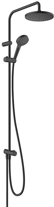 Hansgrohe Vernis Blend 200 1jet Showerpipe Reno 26272670 mattschwarz