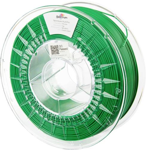 Spectrum Filaments 80100 PLA Pro Filament PLA Pro schlagfest 1.75mm 1000g forest green, Grün 1St.