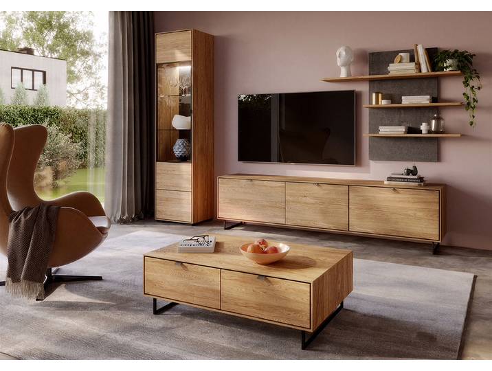 Couchtisch 110 x 40 x 70cm Braun