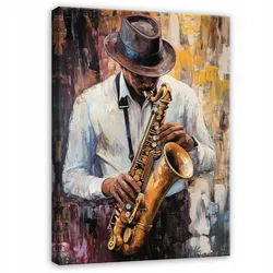 BILDER Abstrakt Männlich Musik Aquarell Modern 100x70