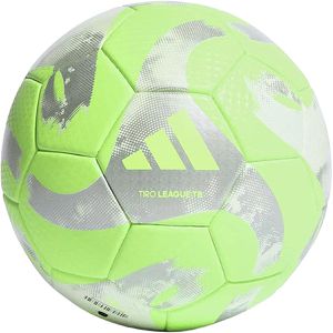 adidas Fußball Tiro League TB IMS-Standard, HZ1296, Größe 5, 430 Gramm, grün/silber, Trainingsball