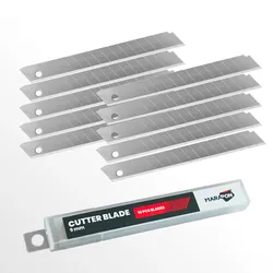 Cuttermesser - Ersatzklinge 9 mm (10 Stk)