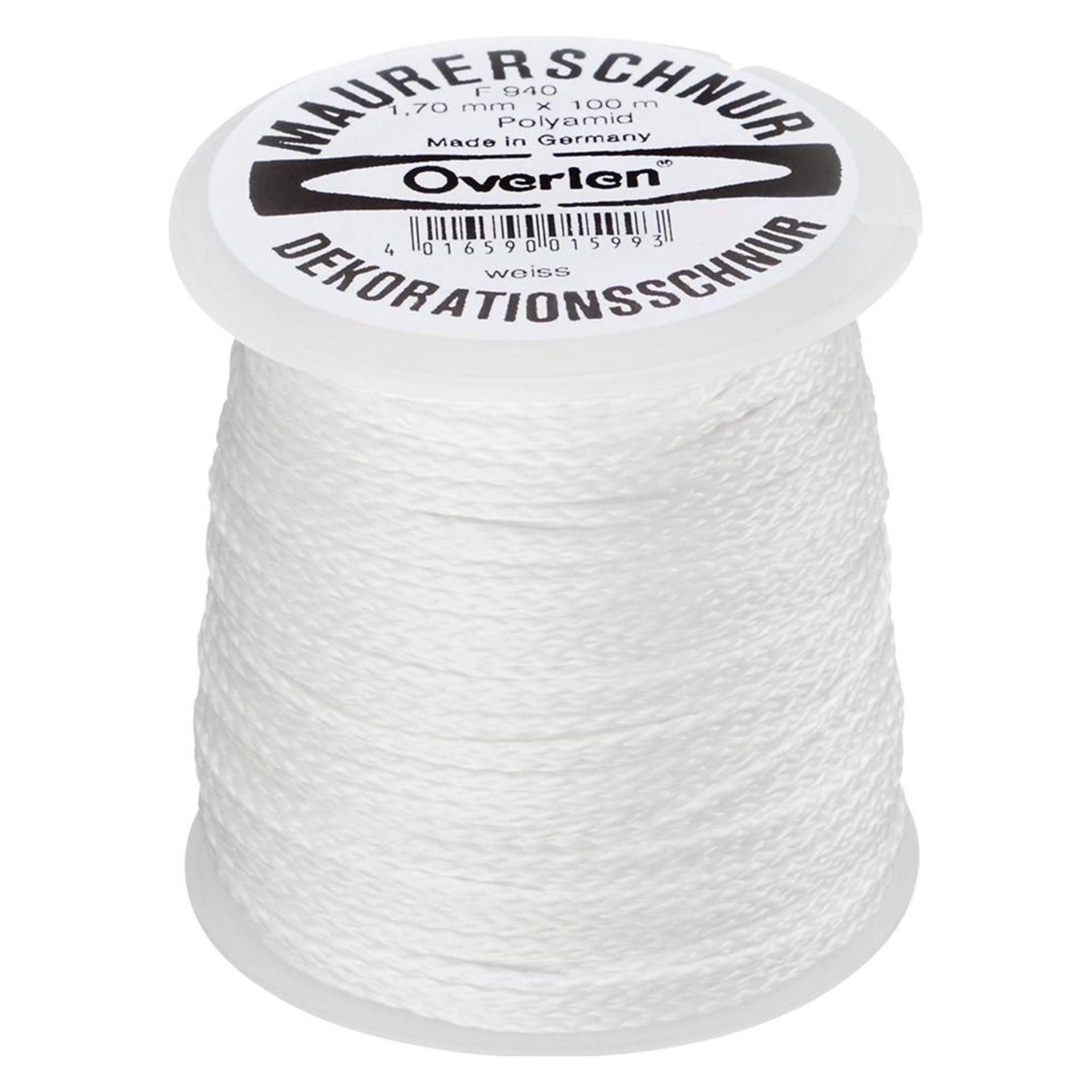 Overmann Maurerschnur Polyamid 1,7mm 100m (100 m) (4016590015993)