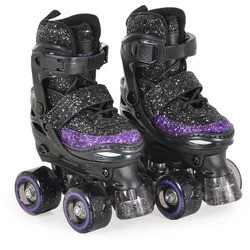 Byox Rollschuhe Sparkle, PU-Räder, verschiedene Größen, ABEC-5-Lager, PU-Bremse S (Gr. 30-33)