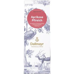Dallmayr Tee Teespezialitäten Aprikose Pfirsich, Früchtetee, loser Tee, 100 g