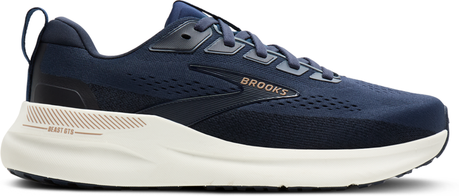 Brooks Beast GTS 26 Herren Laufschuhe Peacoat/Indigo/Portabella 2E (breit) 45