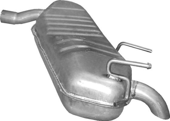 Polmo Endschalldämpfer 1770 Für Opel