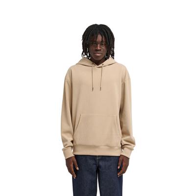 Kapuzensweatshirt ELEMENT "Lowcase Corduroy", Herren, Gr. L, beige (humus), Obermaterial: 100% Polyester., Sweatshirts