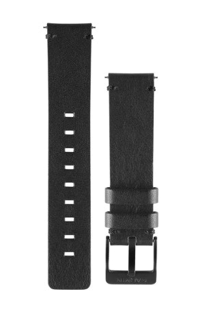 Garmin Quick Release Bands Schwarzes Leder