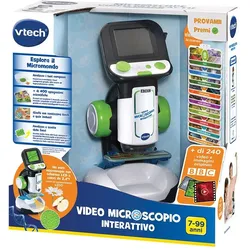 VTech Elektronik Genius XL Digitales Spielzeugmikroskop (Italienisch)